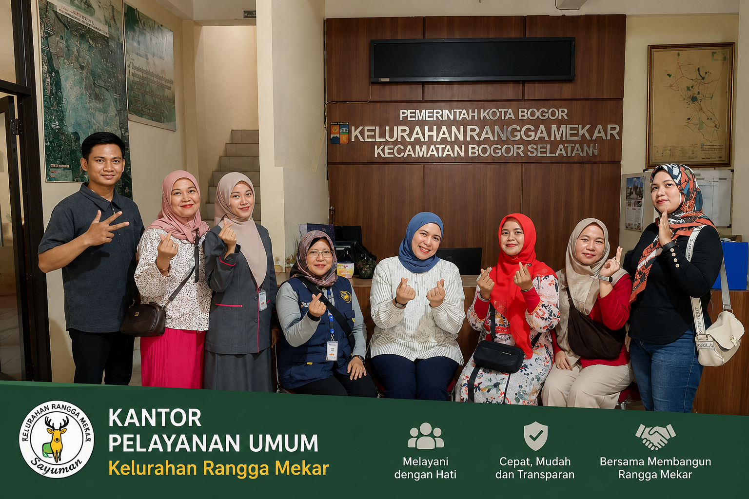 Kantor Pelayanan Kelurahan Rangga Mekar